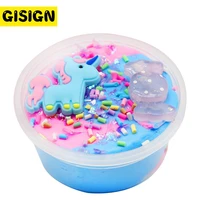 60ml fluffy unicorn puff slime plastic clay light clay colorful modeling polymer clay sand light plasticine gum for handmade toy