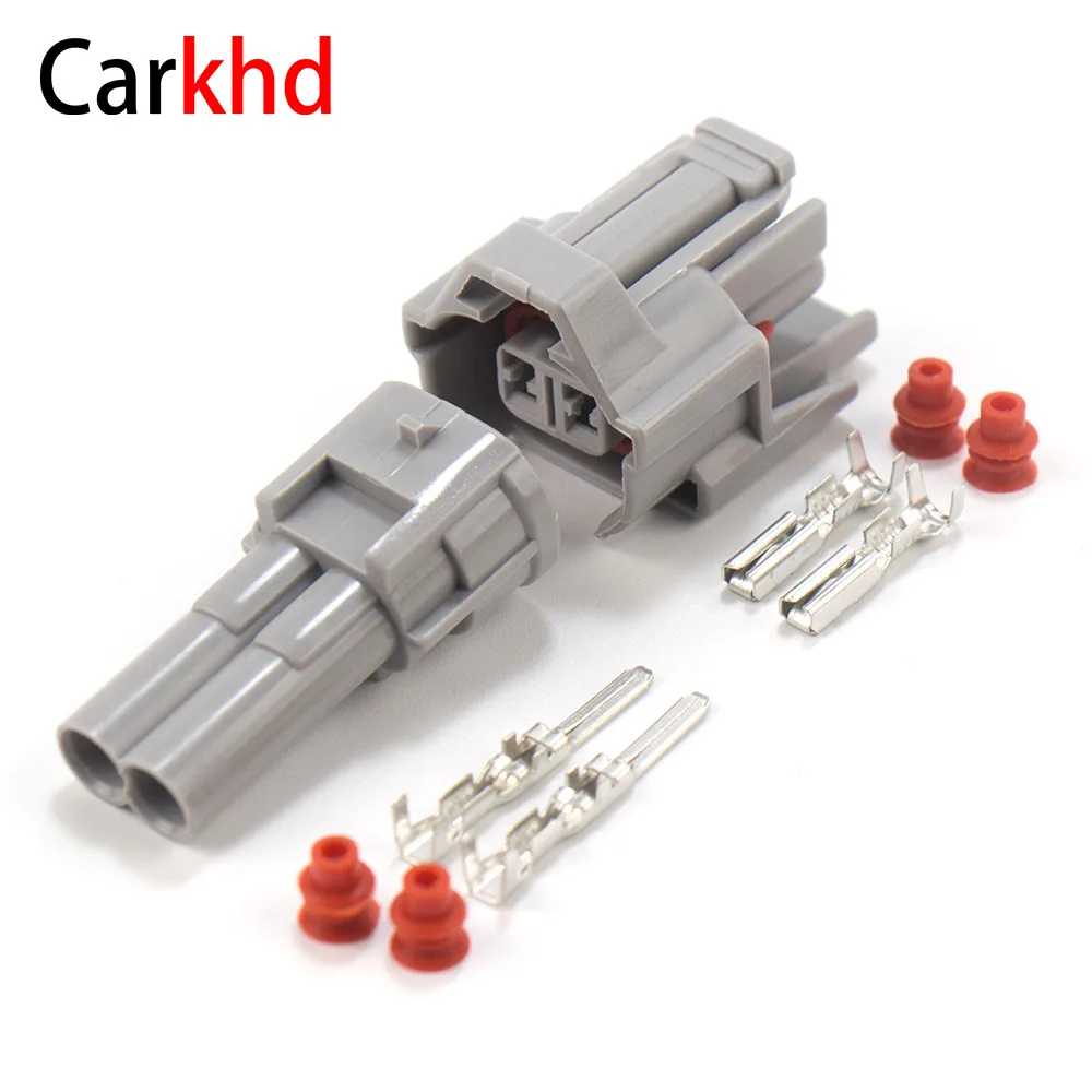 20/50 комплектов 2-контактный разъем топливного инжектора с верхним слотом