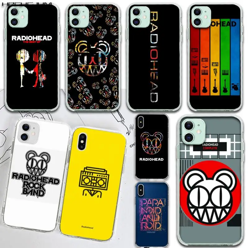 HPCHCJHM чехол с логотипом радиоголовки для iPhone 11 pro XS MAX 8 7 6 6S Plus X 5S SE 2020 XR|Бамперы| |