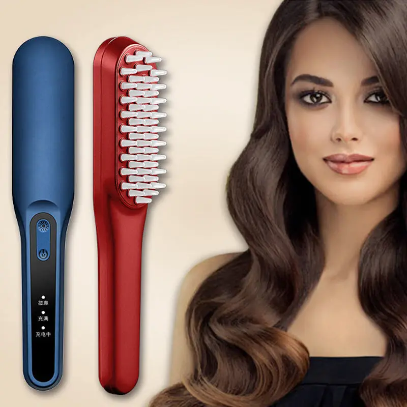 Расческа для роста волос новая вибрационная фототерапия массажная расческа