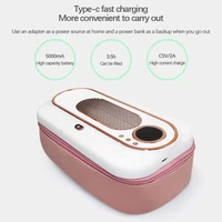 household baby wipe warmer with temperature control wipe dispenser wet towel warmer wipe heater usb charging for travel car home