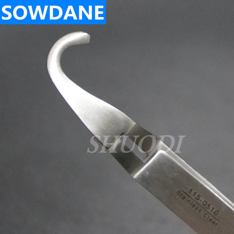 Стоматологический ортодонтический язычный кронштейн скрепляющий Пинцет