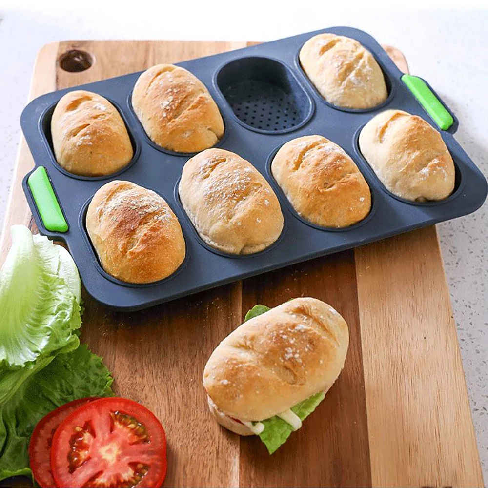 Мини выпечка багет лоток с антипригарным покрытием Еда Класс силиконовый