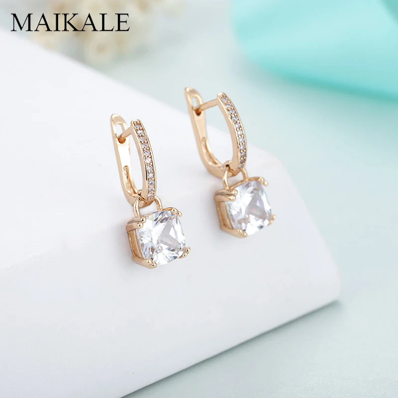 Женские романтичные серьги подвески MAIKALE популярные висячие