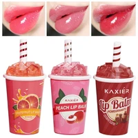 4 color lip balm ice cream drink bottle lipstick temperature color changed moisturizing korean cosmetics long lasting lip balm