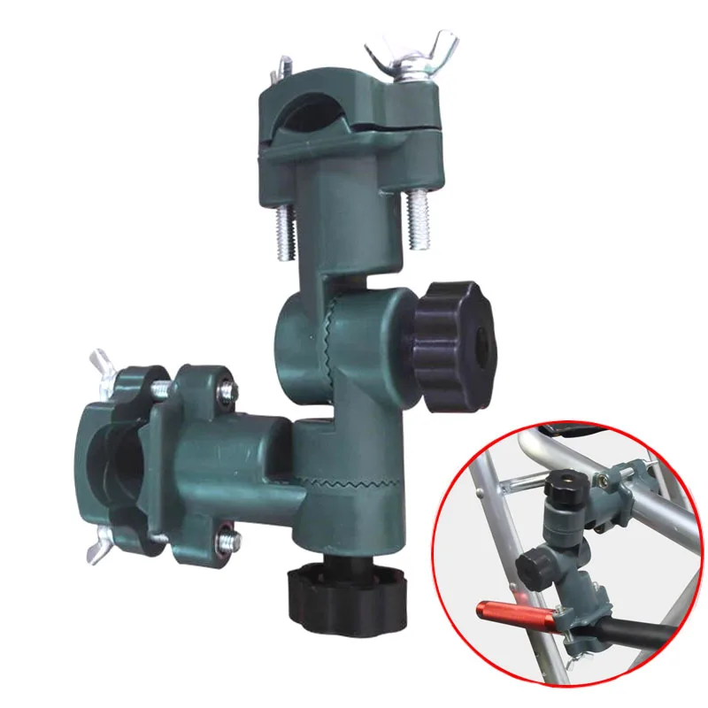 

2023 Multi-function Fishing Tools Accessory Fishing Rod Umbrella Chair Universal Connector Turret Bracket Bait Tray Holder