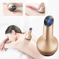 electric anti cellulite gua sha body massage relax heating vacuum cupping suction device health care back neck massager