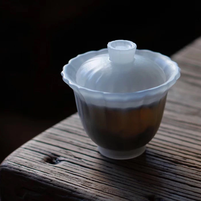Juego de t&eacute; de colores para el verano, set de cuatro piezas de t&eacute; de kung fu, esmalte manual-2