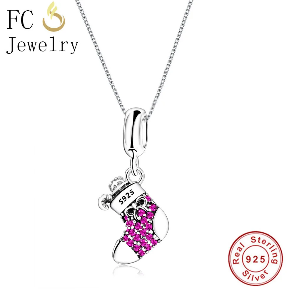 FC Jewelry 925 Стерлинговое Серебро цвет детской обуви Женская массивная цепочка для