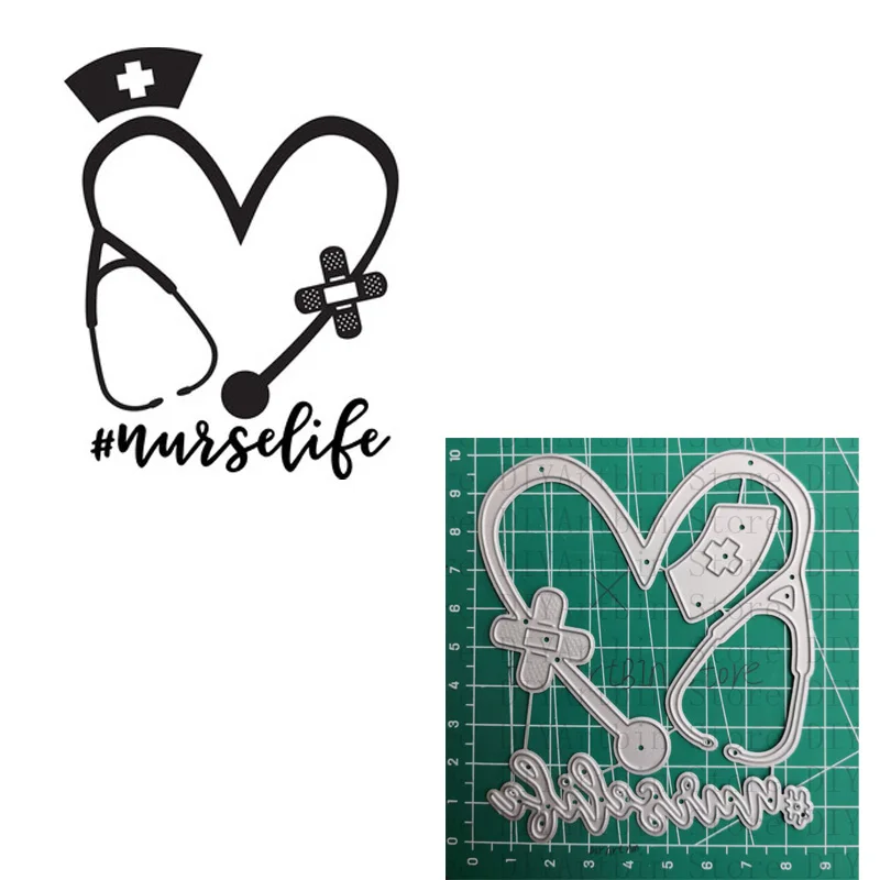 Новые штампы для стетоскопа 2020 изготовления открыток ножи форма резки металла