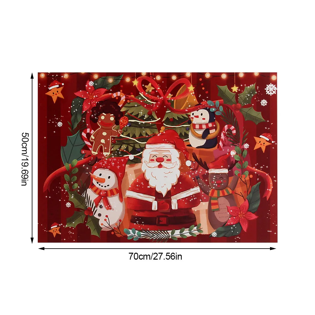 

1000 Pieces Christmas Puzzles Thickened Paper Jigsaw Puzzle Toys Gift For Adults Kids Home Decoration Game Santa Claus Puzzle