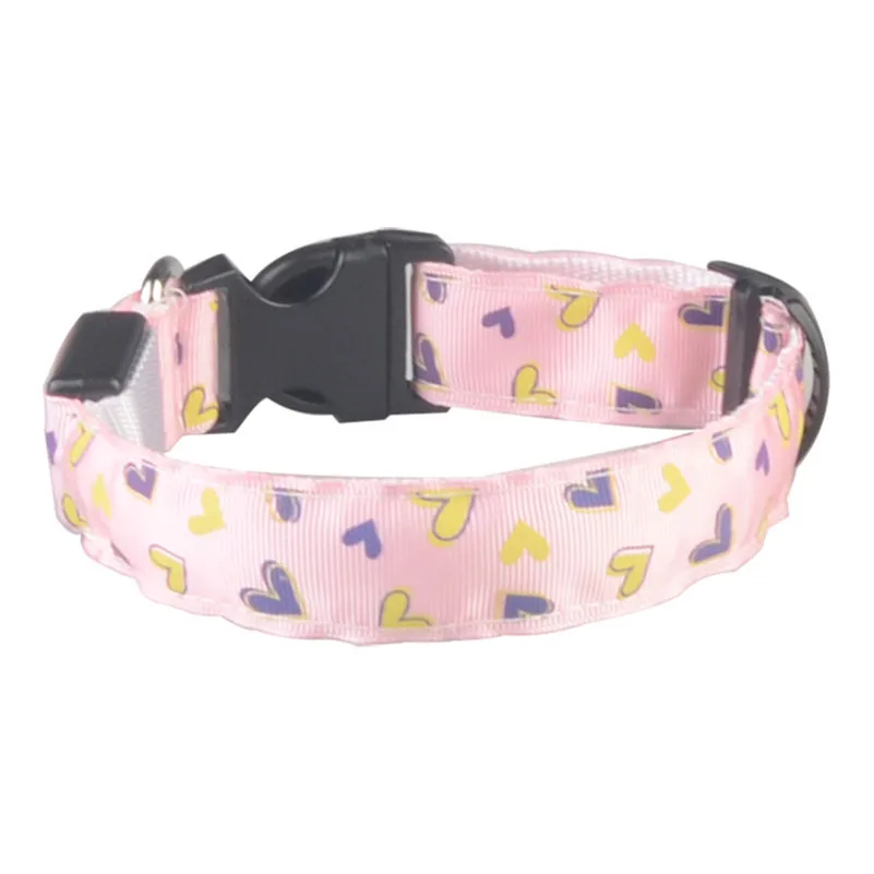 Бесплатная доставка роскошные товары для собак светодиодные ошейники с