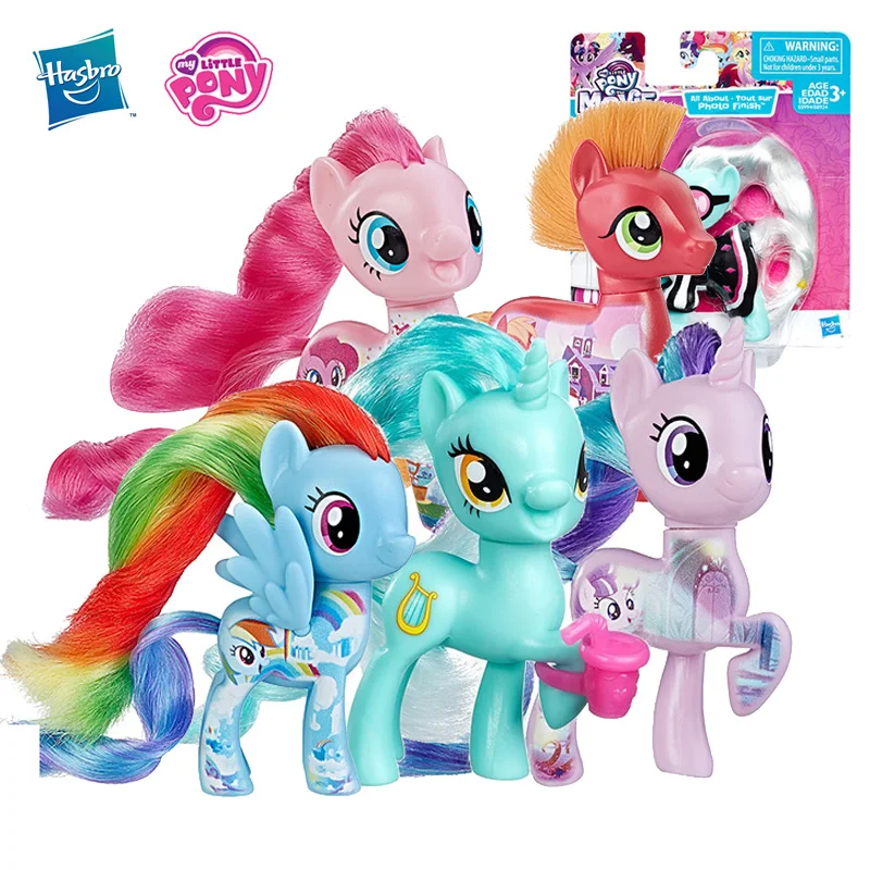 

Hasbro My Little Pony Doll Toys for Girl Play House Pretend Unicorn Rainbow Pegasus PVC Action Figures