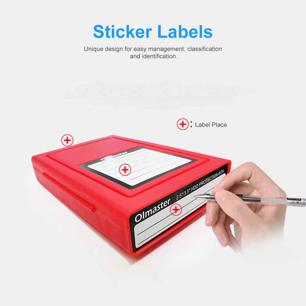 Новый чехол для жесткого диска EVA защитный 2 5/3 5 дюйма жесткий диск внешнего