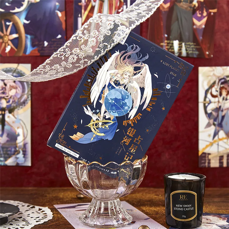30 шт./компл. бумажная открытка из серии Galaxy Stardust сделай сам аниме-персонажи
