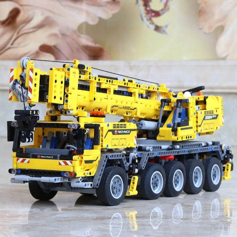 DHL 20004 Мотор мощность мобильный кран Mk II модель строительные наборы блоки день