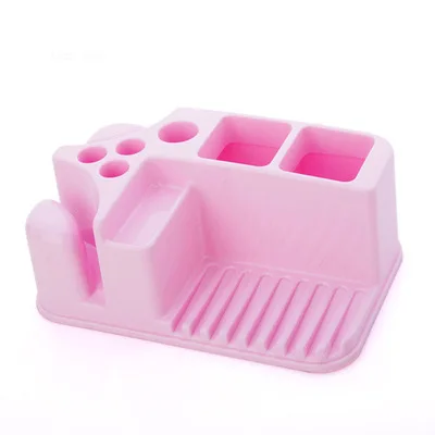 

Bathroom storage box cosmetic plastic shelf toilet bathroom cup holder organizer