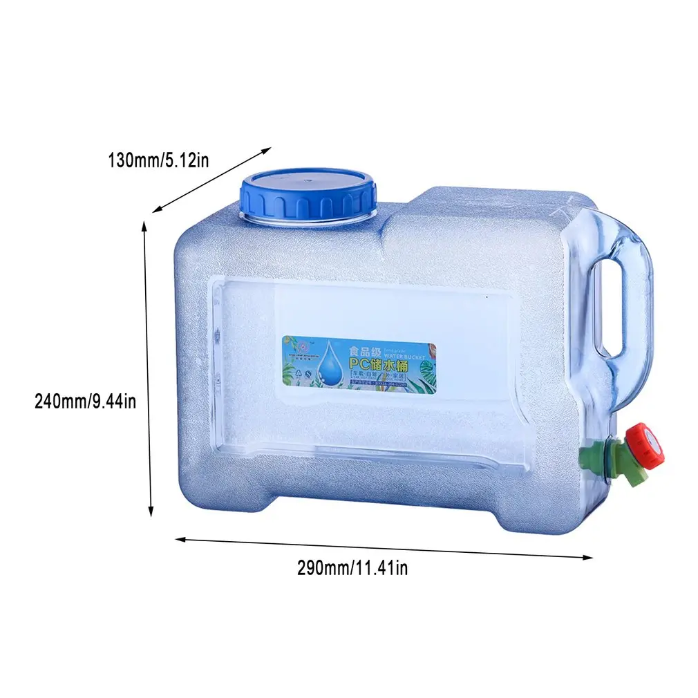

Home Outdoor Water Srotage Bucket Water Bag Large Capacity PC Water Canister Car Storage Tank Water Container