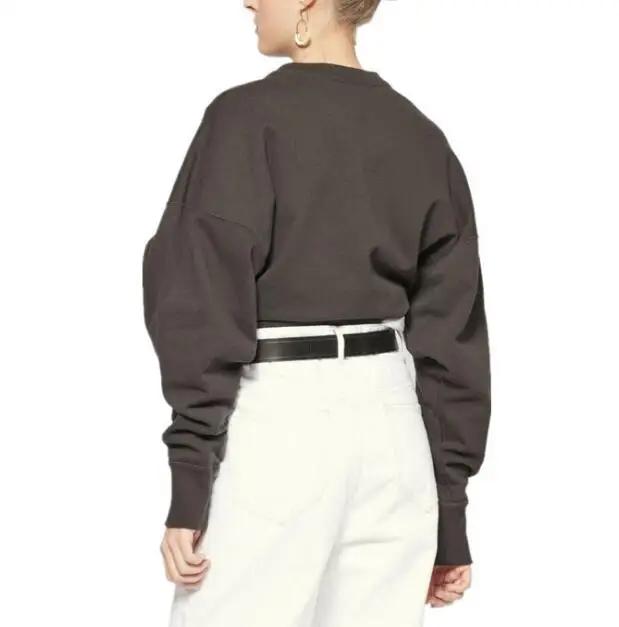 

2021 Girls hoodie Jumper Long Sleeve Top Letter Embroidery Pattern Round Neck Loose Sweatshirt