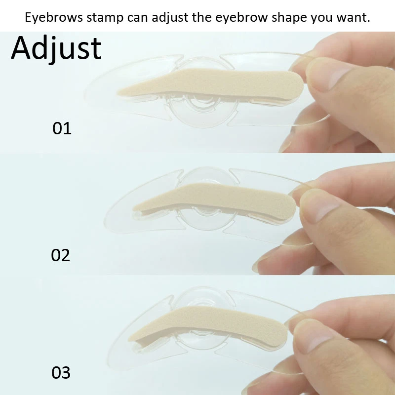 2 цвета палитра пудры для бровей длинный последний водонепроницаемый увеличения