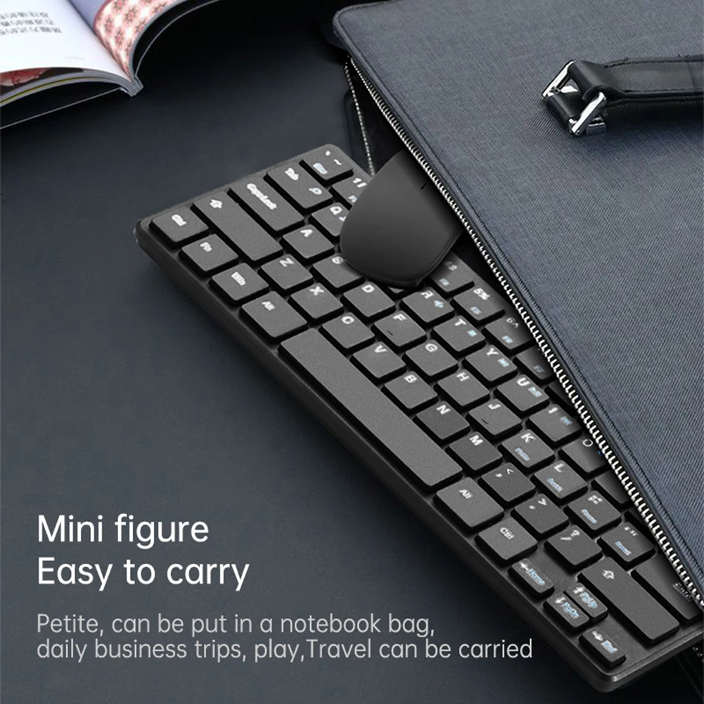 wireless keyboard mouse combos 2 4g multimedia keyboard and mouse set noiseless ergonomic mini mice keypad set for pc laptop free global shipping