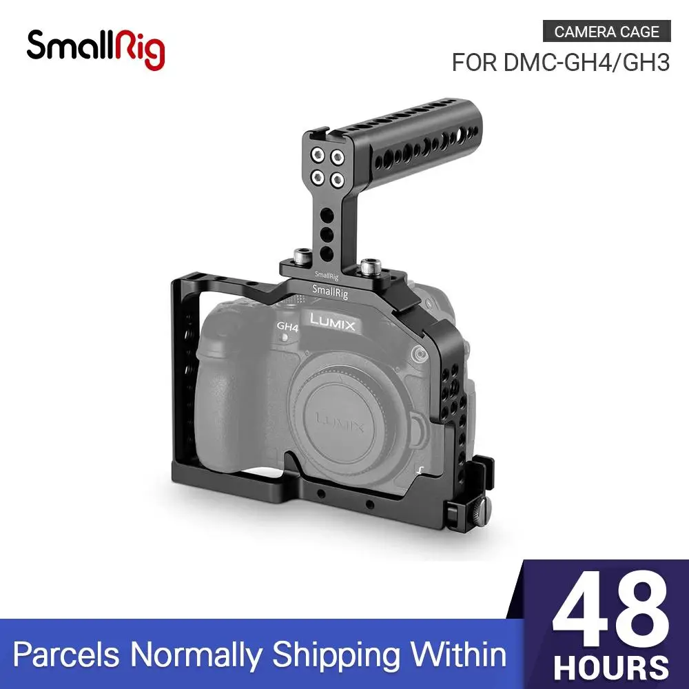 SmallRig для Panasonic Lumix DMC GH4/GH3 Camera Cage Kit с верхней ручкой и HDMI Clamp 1980|Клетки камер| |