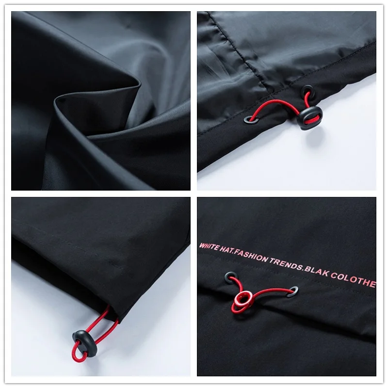 Мужская однодорожная куртка Весенняя однотонная Корейская хип хоп Японская