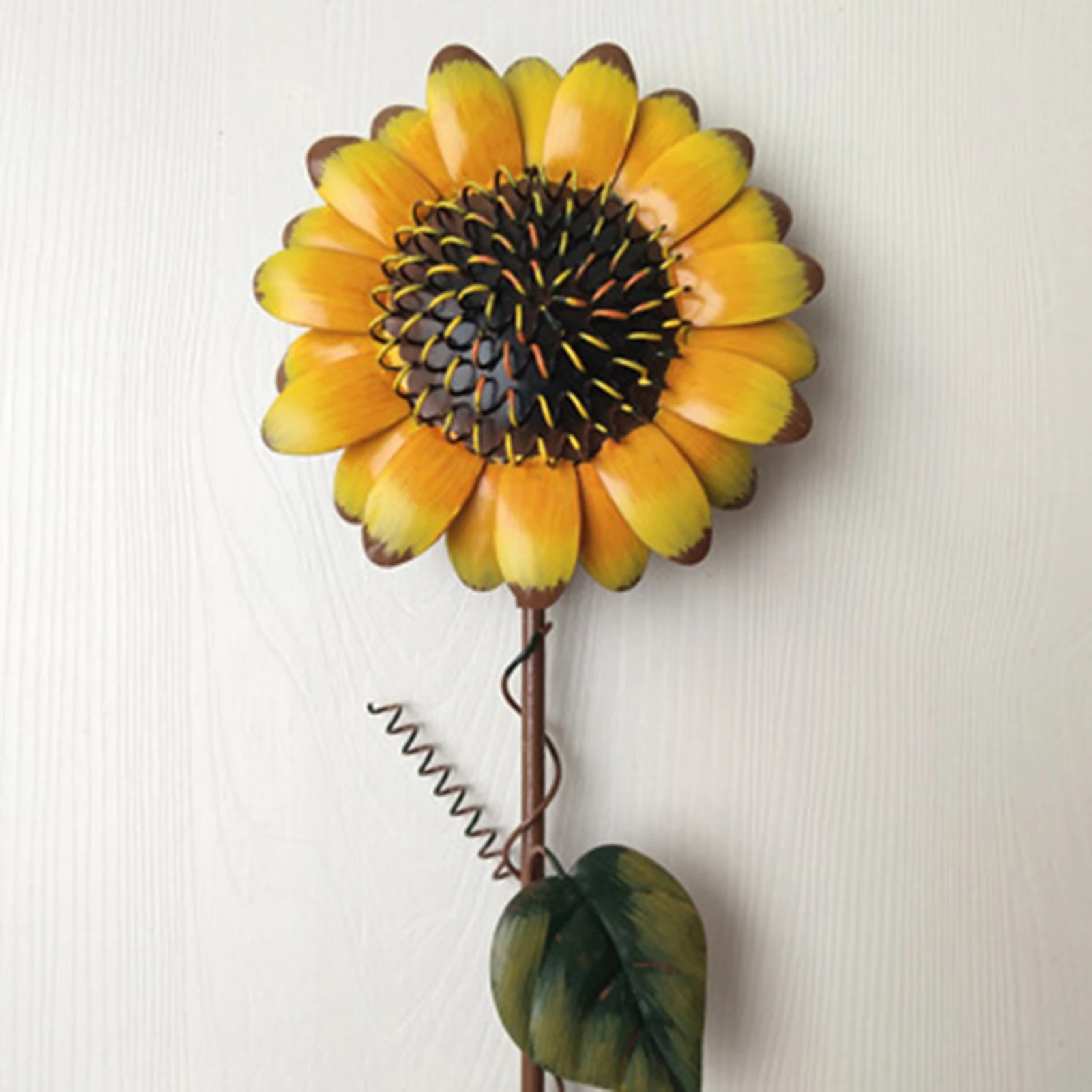 

Sunflower Garden Stake Patio Yard Decor Metal Flower Decoration Party Art Wall Hanging Decoration For Wedding Arch Arrangement