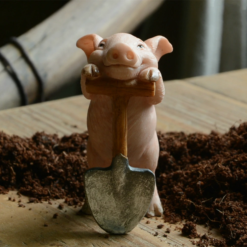 Креативная коллекция домашний декор садовые миниатюрные фигурки животных