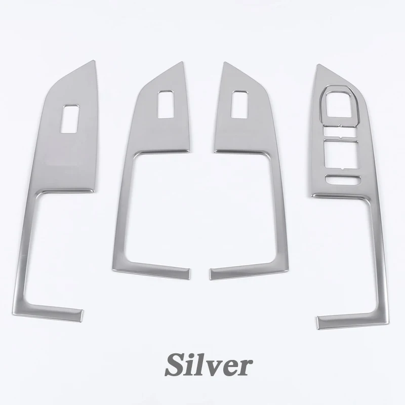 

For Volkswagen Golf MK8 2020-Present Car Styling Internal Door Window Lift Switch Sequin Stickers Interior Frame Auto Accessory