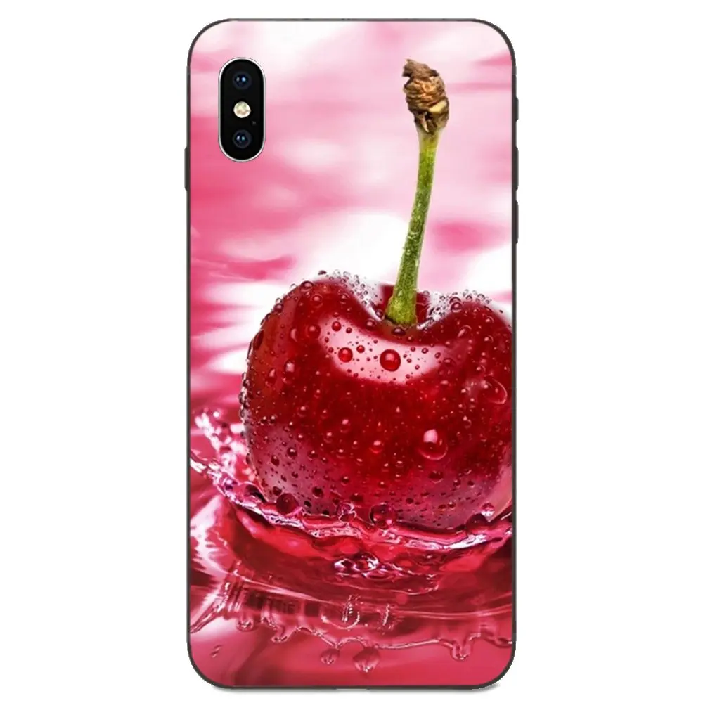 Зеленый Вишневый фрукт для продуктов питания вишневый цвет Huawei nova 2 2S 3i 4 4e 5i Y3 Y5 II Y6