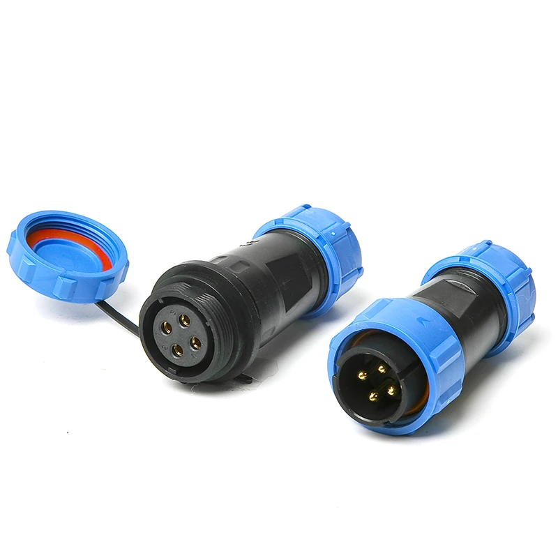 

SP21 IP68 Docking Aviation Plug Waterproof Connector Male Plug & Female Socket 2/3/4/5/7/9/12 Pin Wire Cable Connector