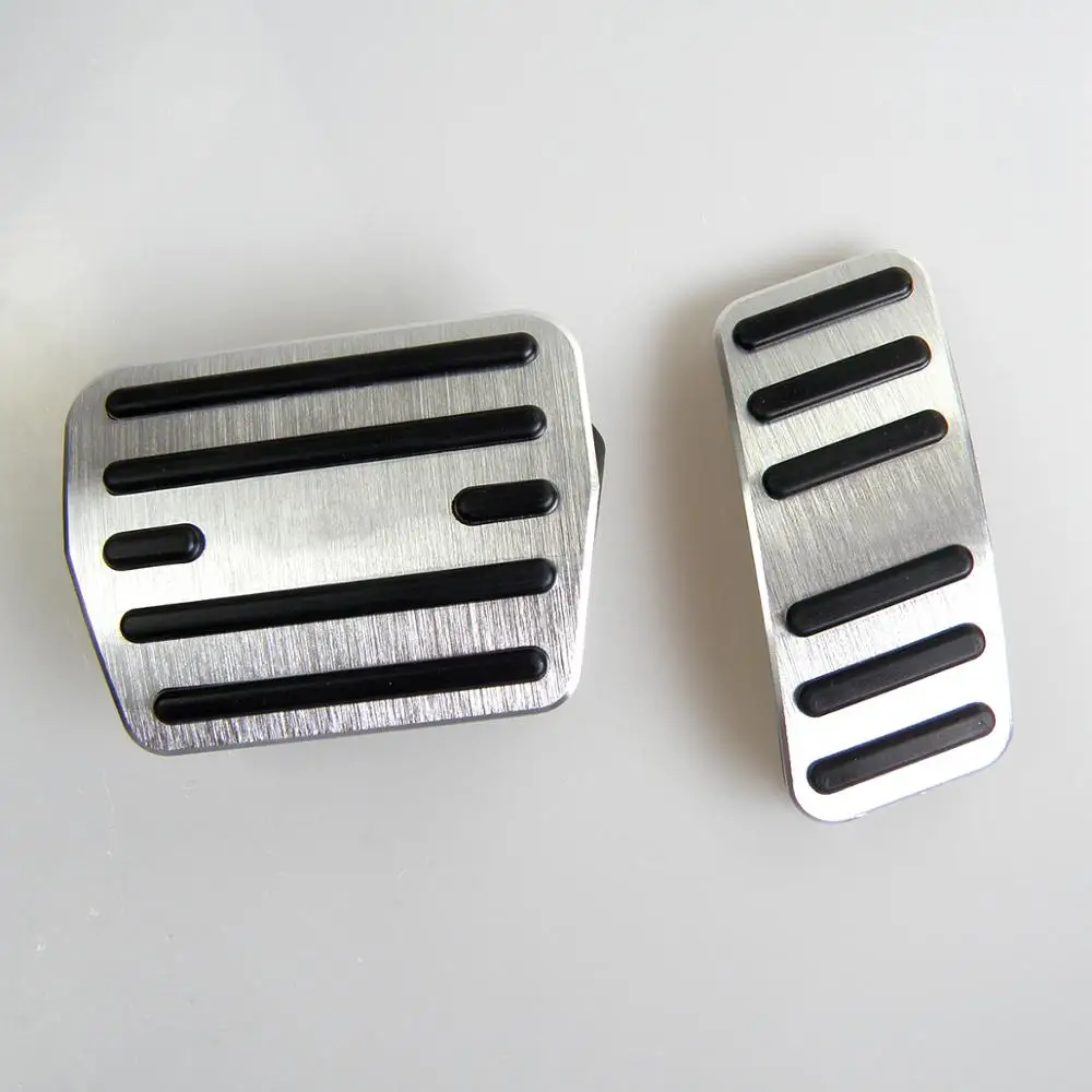 Без дрели Алюминий для педали газа автомобиля педаль акселератора тормоза