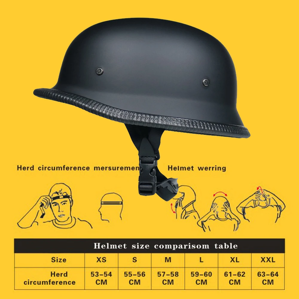 Мотоциклетные шлемы унисекс в стиле ретро немецкие велосипедные для улицы| |