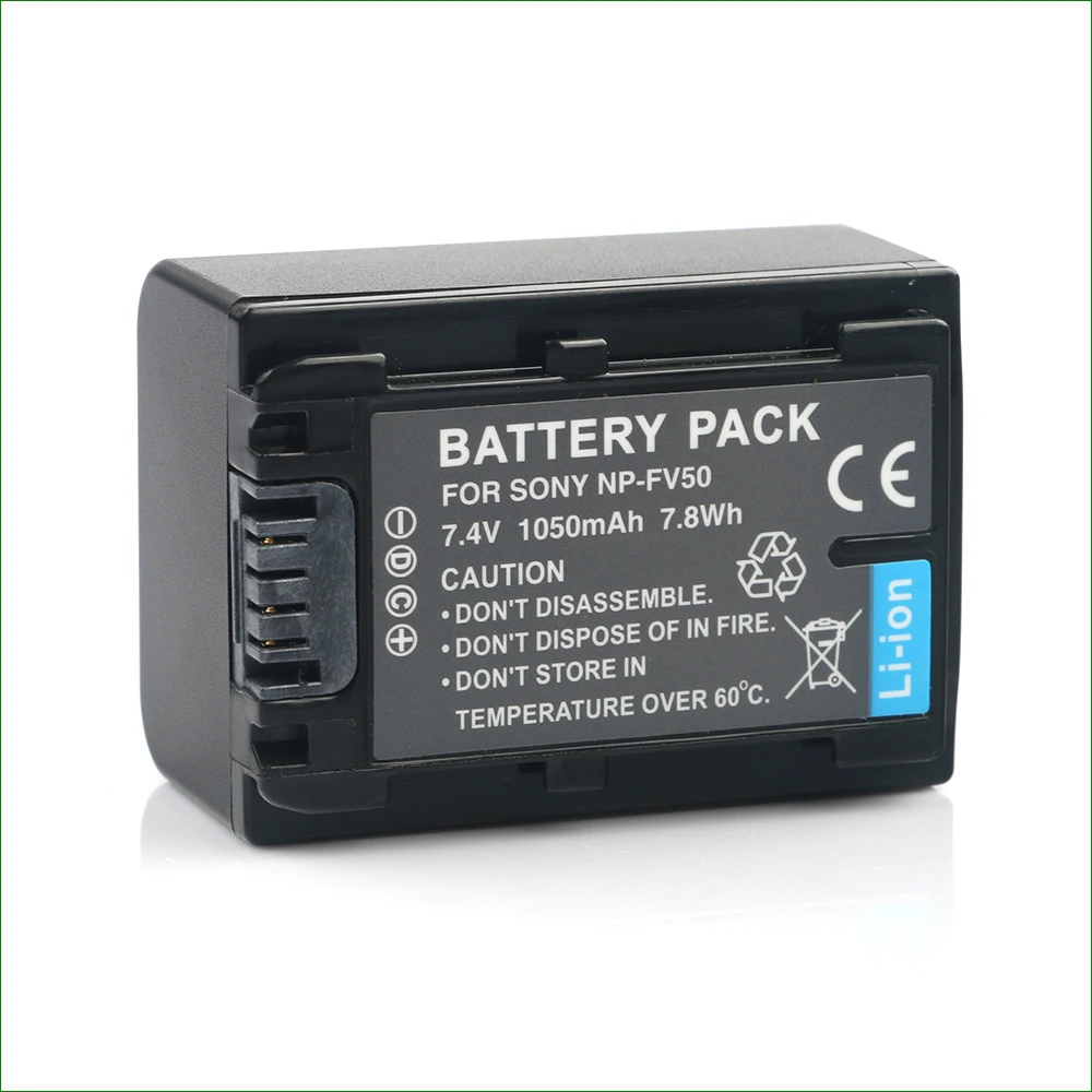 LANFULANG NP FV50 аккумуляторные батареи Камера Батарея для Sony HDR CX580 CX590 CX370 CX500 CX505|camera