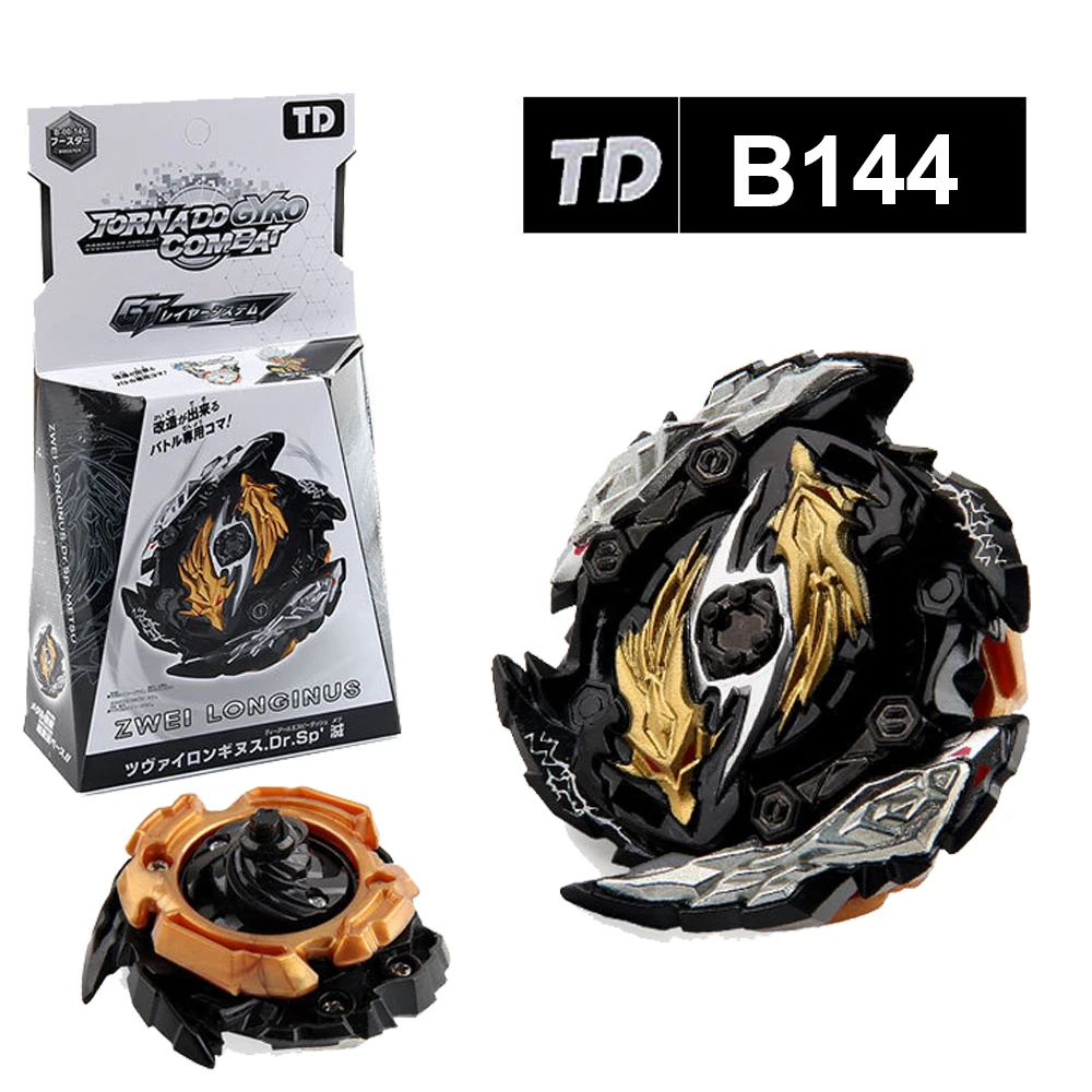 

Игрушка Beybleyd Burst из сплава, собранный черный и золотой гироскоп, игрушки для детей с двусторонней линейкой, пусковая установка, подарок для д...