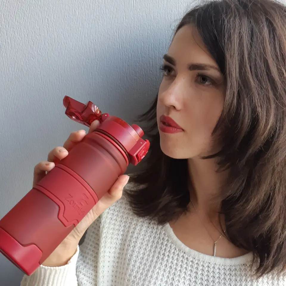 Zounich красная бутылка для воды мужчин спорта на открытом воздухе 500 мл 1000 My Drink