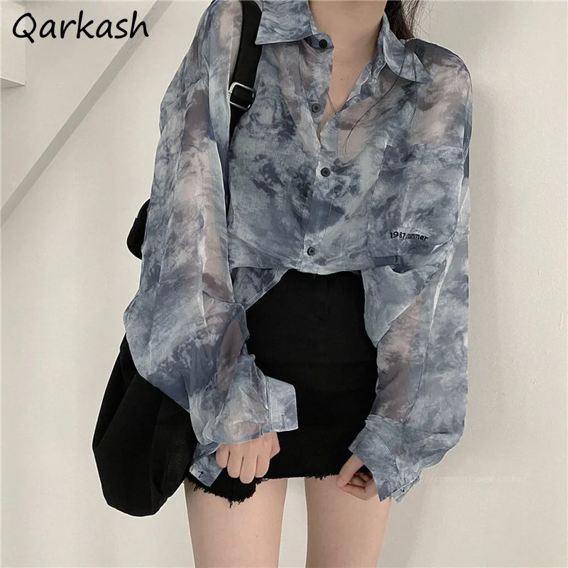 

Рубашка женская, с длинным рукавом, для офиса, летняя, солнцезащитная, в Корейском стиле, универсальная, унисекс, одежда для колледжа, 2021