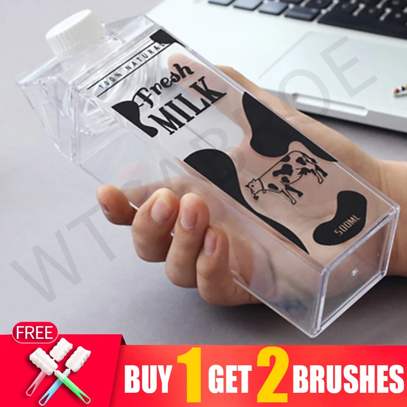 Наружные небьющиеся животные пластиковые свежие белые коровья Молоко бутылки