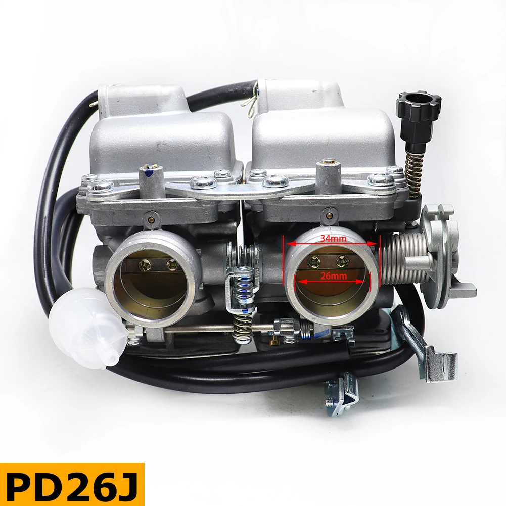 

PD26J дуплекс спаренные цилиндры карбюратор комплект в сборе камеры Набор для CMX 250 CBT250 CA250 300cc Мотоцикл Скутер