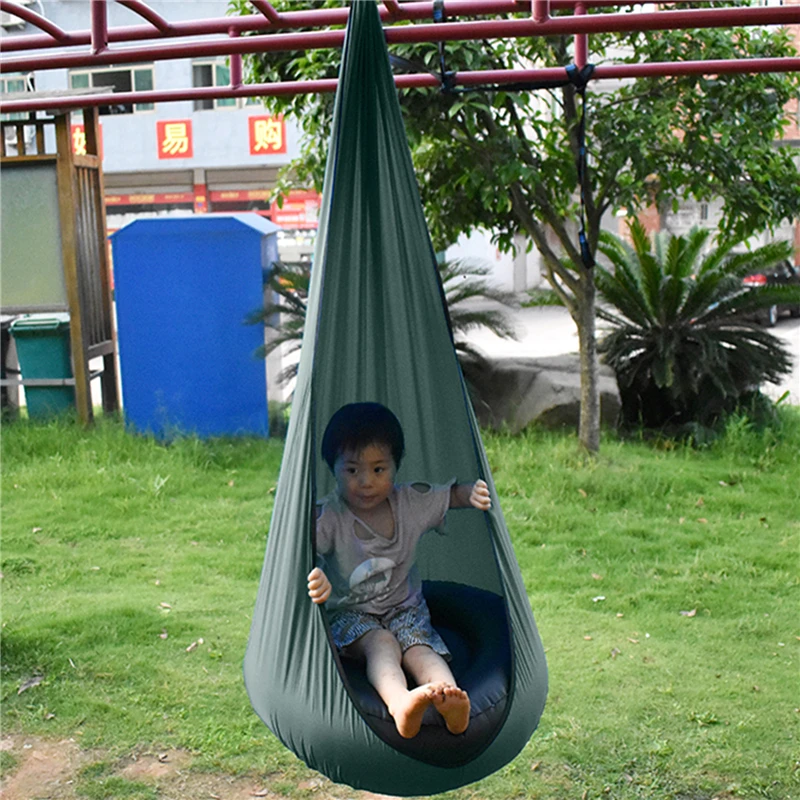저렴한 휴대용 스윙 해먹 의자 스윙 포드 야외 사계절용 걸이식 좌석, 캠핑 용품, 캠핑 액세서리, 휴대용 그라운딩 매트