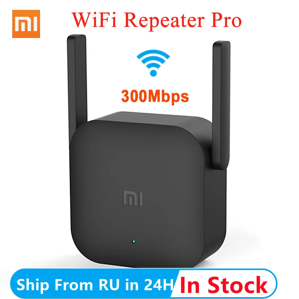 

Original Xiaomi WiFi Repeater Pro 300Mbps Mi Amplifier Network Expander Router Extender Roteador 2 Antenna for Router Wi-Fi Home