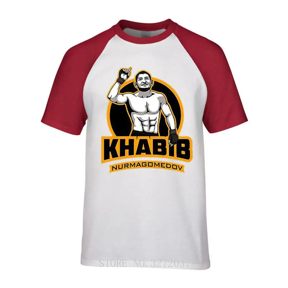 KHABIB TIME NURMAGOMEDOV Мужская футболка крутая Повседневная для мужчин 2019 модная с