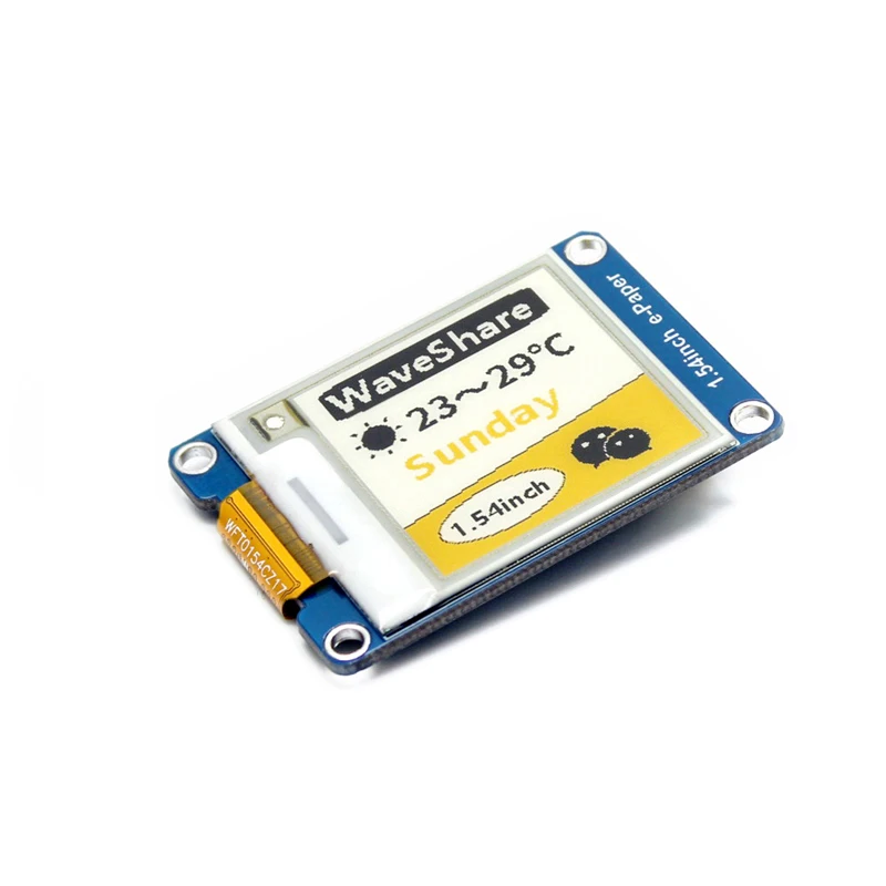 Raspberry Pi 3 поколения B + 1 54 дюймовый модуль с чернильным экраном электронная бумага