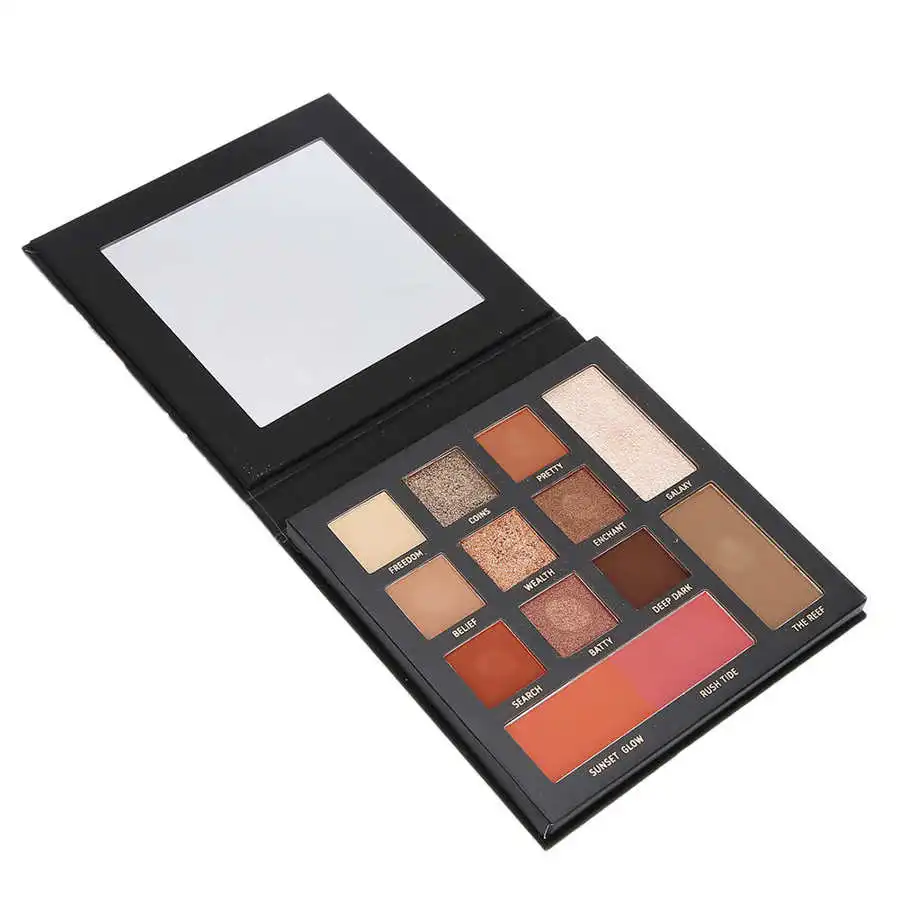 Пудра для макияжа глаз IMAGIC 13 цветов Тени век хайлайтер Power Matte Eye Shadow палитра