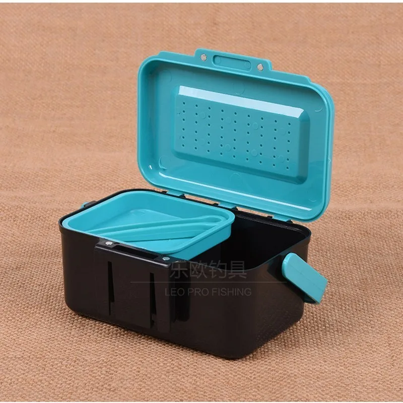 Ящик для рыболовных снастей переносной многослойный подвешивания на талии ловли