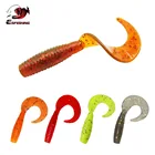 ESFISHING приманка для рыбной ловли, Мягкая приманка, рыба CT60, 60 мм, 1,8 г, 10 шт., личинка, силиконовая приманка, рыболовная снасть, Спиннер