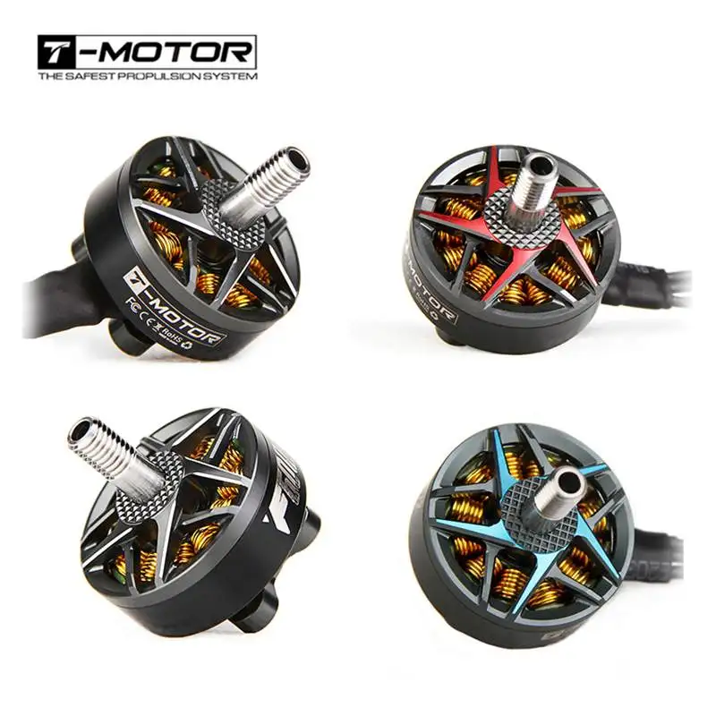 t motor f60 pro iv v2 2207 1750kv 1950kv 4 6s 2550kv 4s бесщеточный двиг