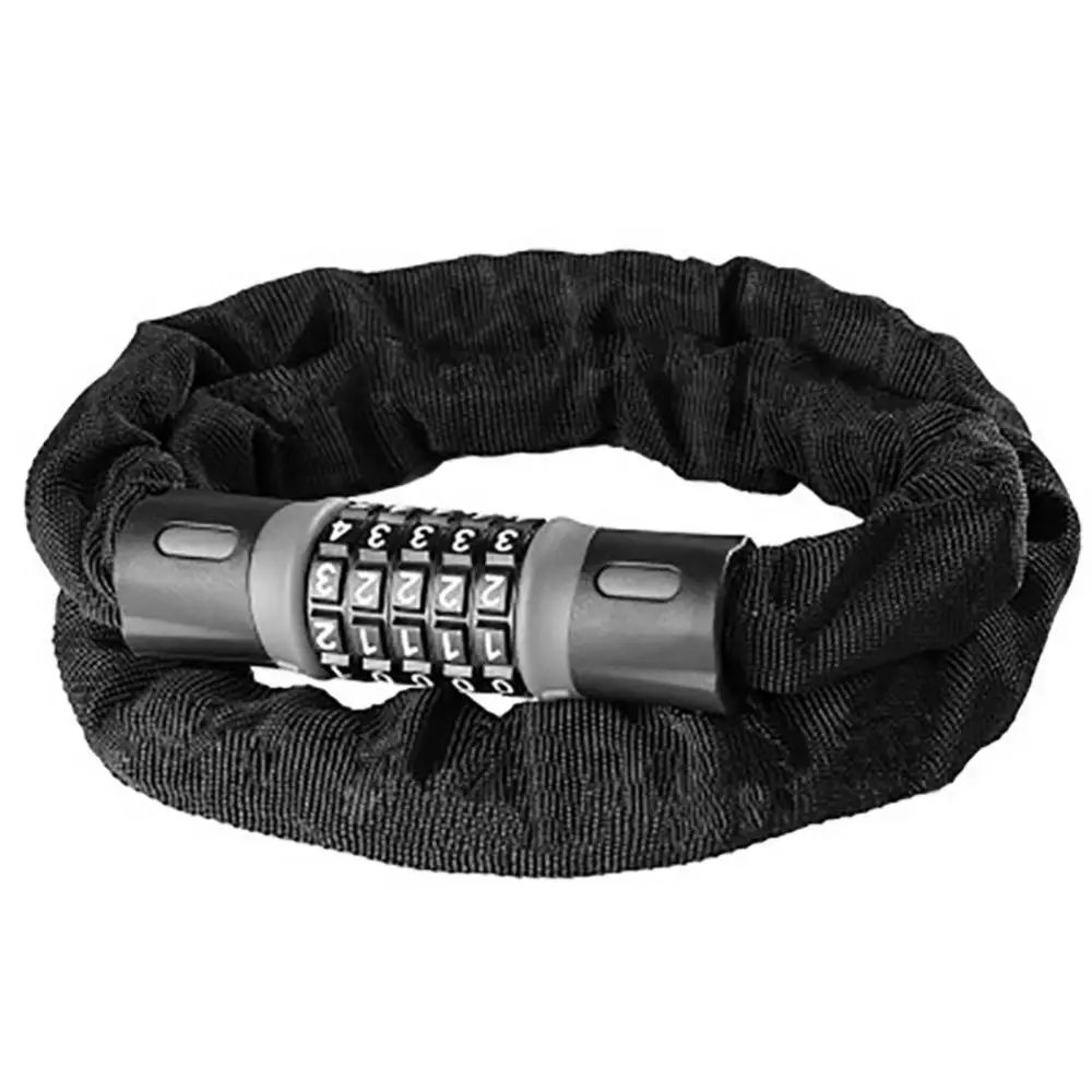 

Anti Theft Security Keyless 5 Digit Code Password Safty Chain Lock for Bike Bicycle Accoessories Portable Anti Theft Safty