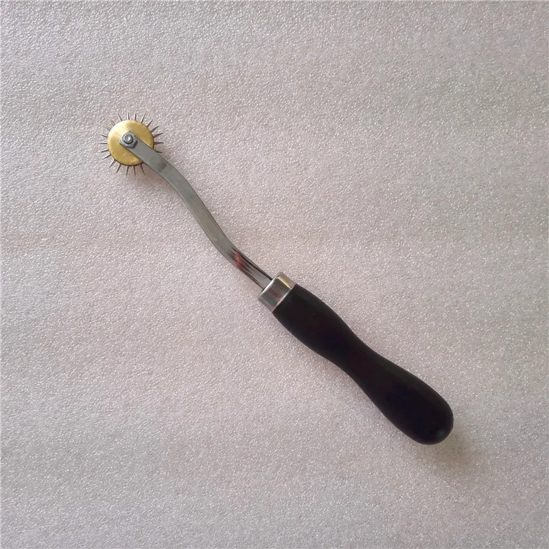 Профессиональная нержавеющая сталь DIY кожа оверстежка колесо шестерни рулетка